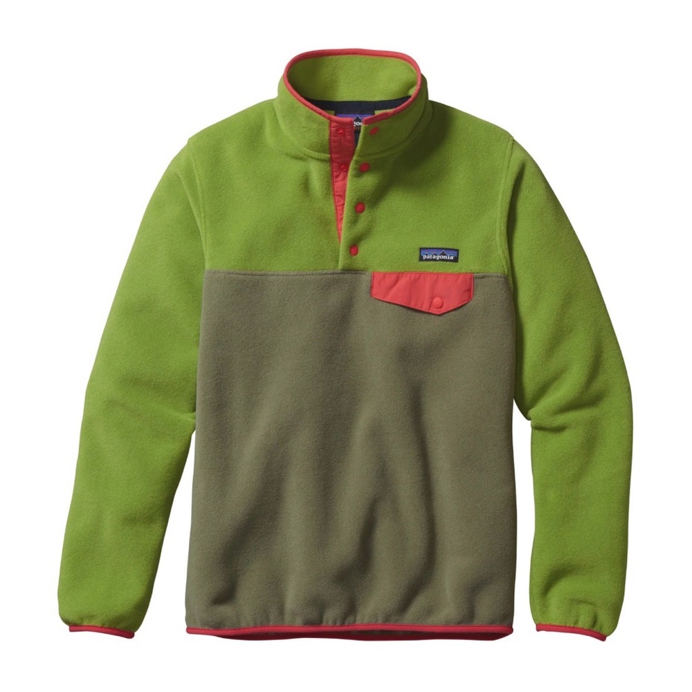 Patagonia Women’s Green and Olive Crewneck Fleece